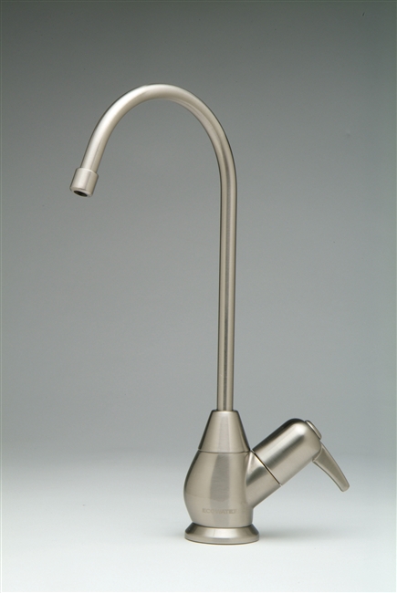 Brushed Nickel Air Gap Luxury Small Goose Neck Faucet for RO Water Filters Brushed Nickel Air Gap Luxury Small Goose Neck Faucet for RO Water Filters